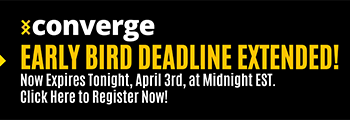 Monitor Extends Early Bird Deadline for 50th Anniversary Event, Converge