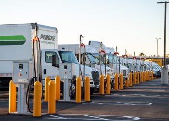 Penske EVs Charging scaled 1