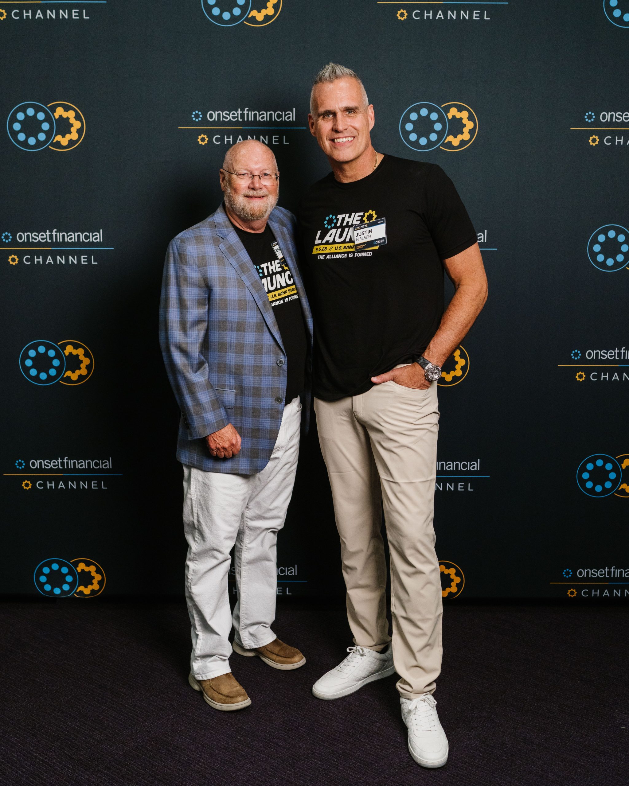Onset and Channel Unite Teams and Partners at ‘The Launch’ Celebration at U.S. Bank Stadium 3 Justin and Brad JPG scaled