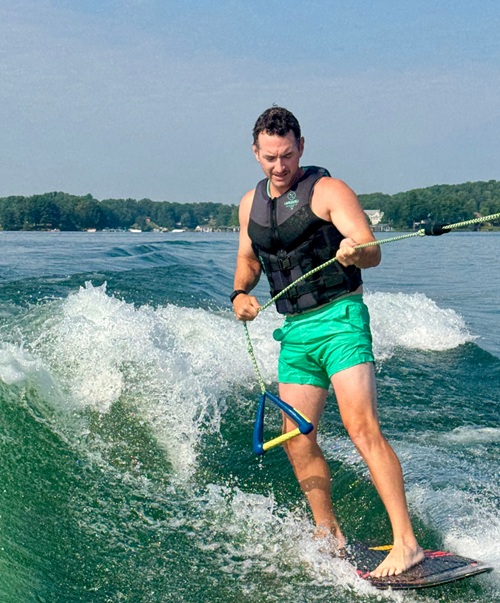 Monitor Most Influential Profile: Nick Hogan | 2025 Community Impact 3 Nick Hogan Watersports Lifestyle Image at 500