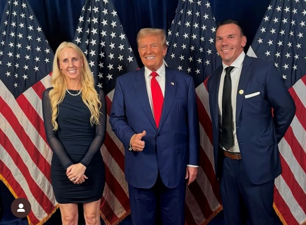 Smolenski Spirit Pic 1 w Wife and President Trump at 600