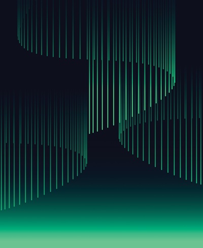 Northteq Green waves image at 400