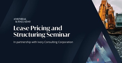 Lease Pricing and Structuring