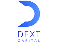 Dext Logo Stacked Blue