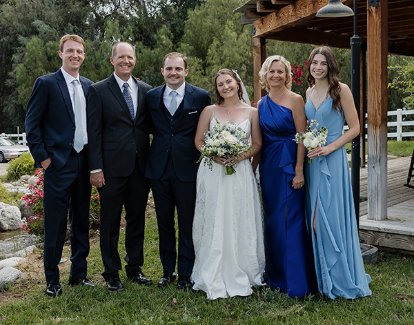 Fisher Wedding Family